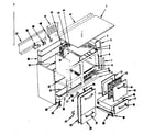 Kenmore 1199606800 lower body section diagram