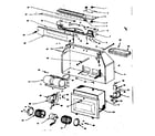 Kenmore 1555246721 range hood assembly diagram