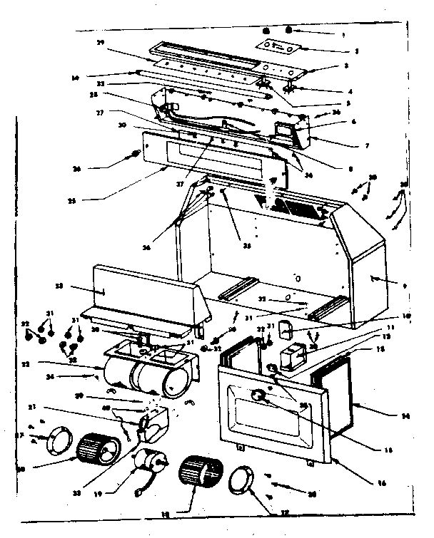Range hood assembly