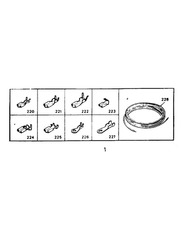 Wiring and wiring terminals