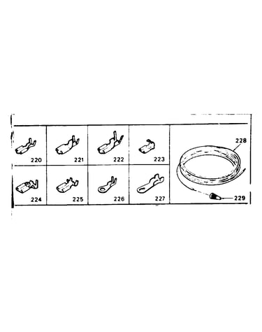 Wiring and wiring terminals