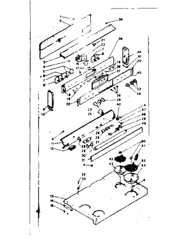Backguard and cooktop assembly