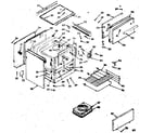 Kenmore 6479117000 body section diagram