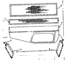 Kenmore 8509396 filter unit diagram