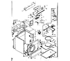 Kenmore 1106717701 machine sub-assembly diagram