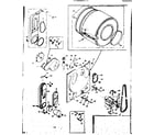 Kenmore 1106717701 bulkhead assembly diagram