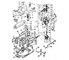 Kenmore 1106801312 wringer and wringer gear case assembly diagram