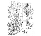 Kenmore 1106801314 wringer and wringer gear case assembly diagram
