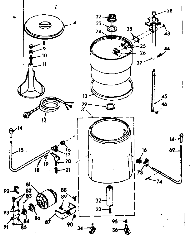 Machine sub-assembly