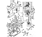 Kenmore 1106802312 wringer and wringer gear case assembly diagram