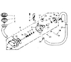 Kenmore 1106802312 pump assembly and pump parts diagram