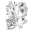 Kenmore 1106802314 wringer and wringer gear case assembly diagram