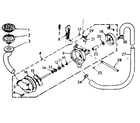 Kenmore 1106802314 pump assembly and pump parts diagram