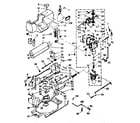 Kenmore 1106802341 wringer and wringer gear case assembly diagram