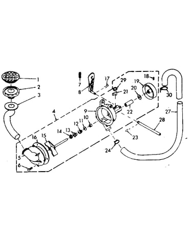 Pump assembly and pump parts