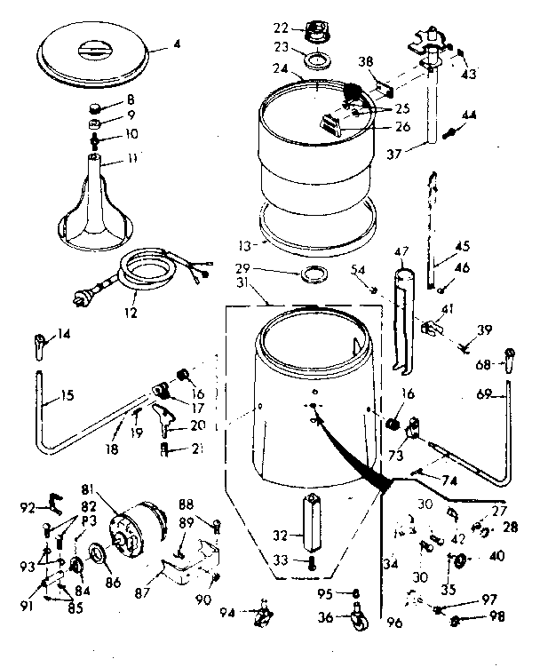 Machine sub-assembly