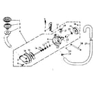 Kenmore 1106802501 pump assembly and parts diagram