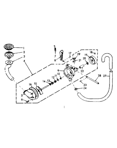 Pump assembly and parts