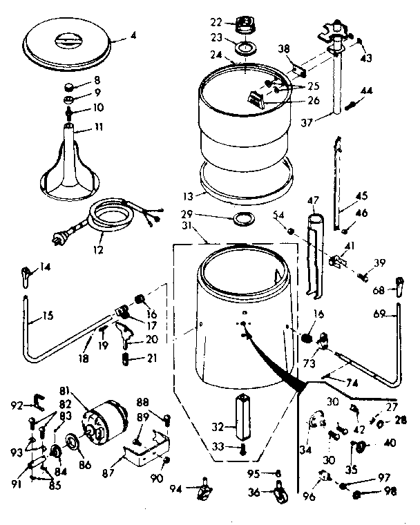 Machine sub-assembly