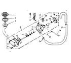 Kenmore 1106802502 pump assembly and pump parts diagram
