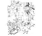 Kenmore 1106802900 wringer and wringer gear case assembly diagram