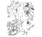 Kenmore 1106802901 wringer and wringer gear case assembly diagram