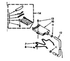 Kenmore 1106803100 filter assembly diagram