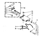 Kenmore 1106803101 filter assembly diagram