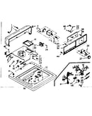 Top and console assembly