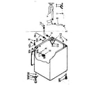 Kenmore 1106803104 cabinet parts diagram