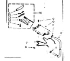 Kenmore 1106803104 filter assembly diagram