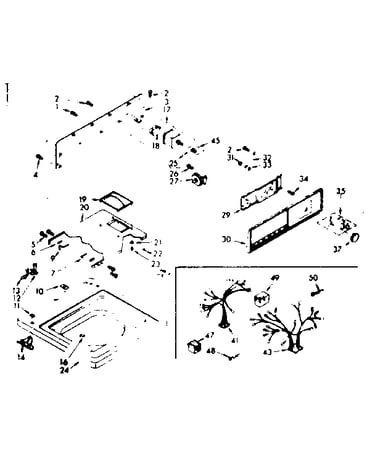 Top and console assembly