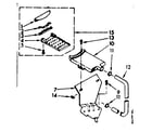 Kenmore 1106803400 filter assembly diagram