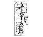 Kenmore 1106803400 pump assembly diagram