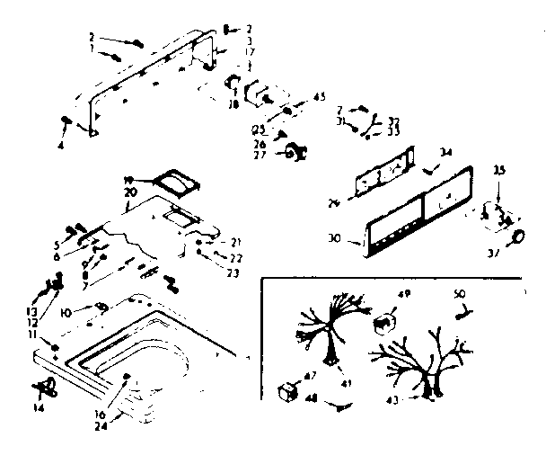 TOP AND CONSOLE ASSEMBLY