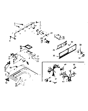 Top and console assembly