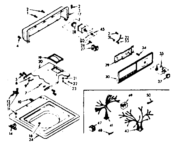 TOP AND CONSOLE ASSEMBLY