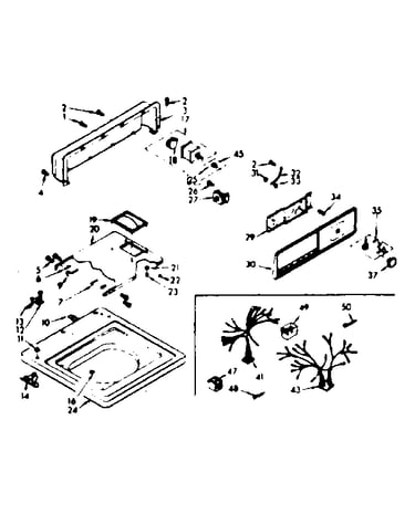 Top and console assembly