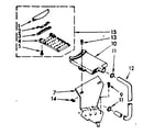 Kenmore 1106803501 filter assembly diagram