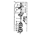 Kenmore 1106803502 pump assembly diagram