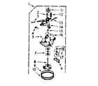 Kenmore 1106804001 pump assembly diagram