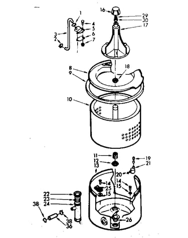 Tub and basket assembly