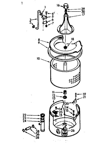 Tub and basket assembly