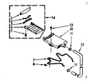 Kenmore 1106804150 filter assembly diagram