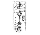 Kenmore 1106804100 pump assembly diagram
