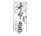 Kenmore 1106804151 pump assembly diagram