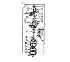 Kenmore 1106804102 pump assembly diagram