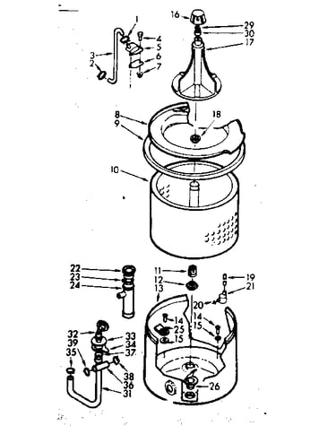 Tub and basket assembly