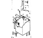 Kenmore 1106804154 cabinet parts diagram