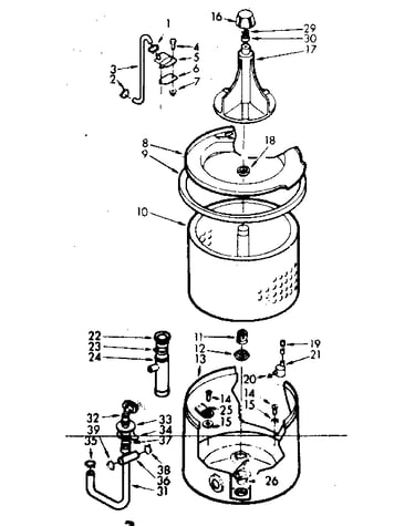 Tub and basket assembly